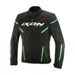 Ixon Striker 2 Air Wp мотокуртка Black Green Зеленый (размер: s)