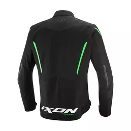 Ixon Striker 2 Air Wp мотокуртка Black Green Зеленый
