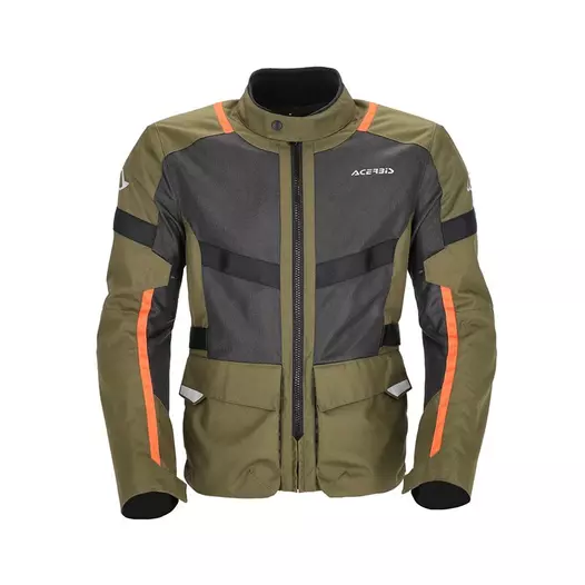 Acerbis Ramsey Vented Long мотокуртка Green Orange Зеленый (размер: m)