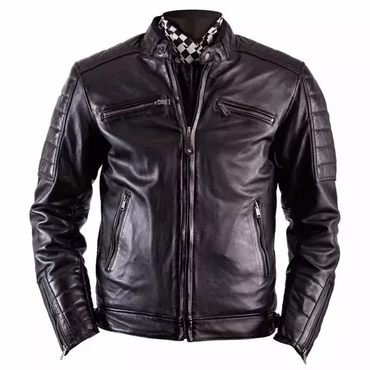 Helstons Cruiser Leather мотокуртка Black Черный (размер: s)