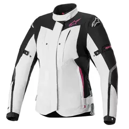 Alpinestars Stella Rx-5 Drystar мотокуртка Grey Pink Серый