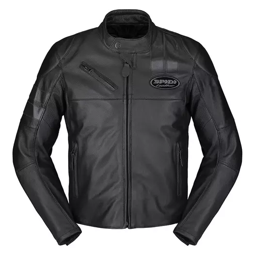 Spidi Roar Leather мотокуртка Black Черный (размер: 46)