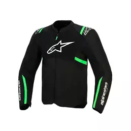 Alpinestars T-sps Air V2 мотокуртка Black Green Зеленый