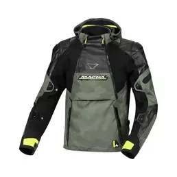 Macna Bradical мотокуртка Green Black Yellow Зеленый