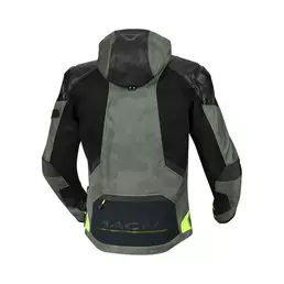 Macna Bradical мотокуртка Green Black Yellow Зеленый