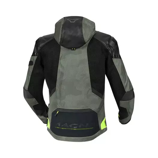 Macna Bradical мотокуртка Green Black Yellow Зеленый