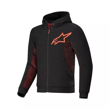 Alpinestars Chrome Air Sport худи Black Red Красный