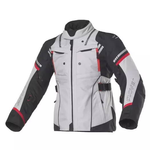 Clover Hyperblade мотокуртка Black Grey Серый (размер: s)