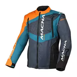 Macna Crest мотокуртка Orange Grey Blue Оранжевый