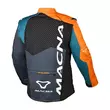 Macna Crest мотокуртка Orange Grey Blue Оранжевый