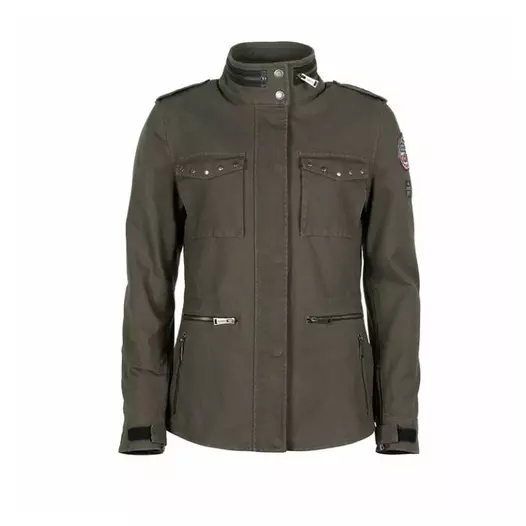 Helstons Tara Women's мотокуртка Khaki Зеленый (размер: m)