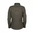 Helstons Tara Women's мотокуртка Khaki Зеленый