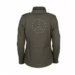Helstons Tara Women's мотокуртка Khaki Зеленый