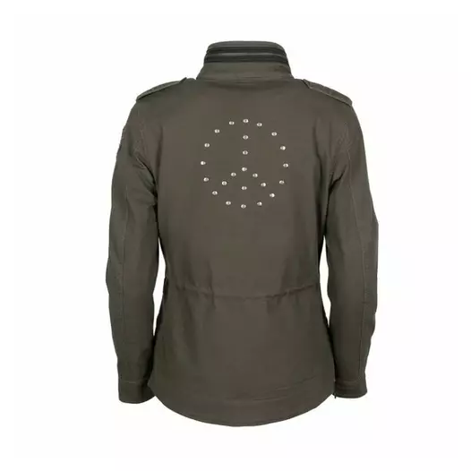 Helstons Tara Women's мотокуртка Khaki Зеленый