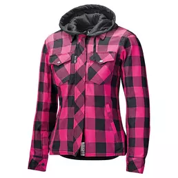 Held Lumberjack 2 Lady мотокуртка Black Pink Красный