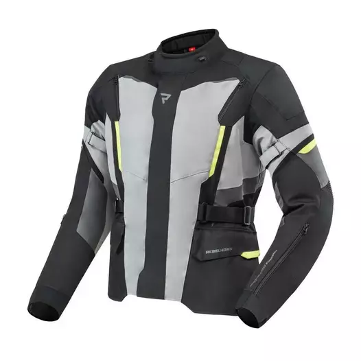 REBELHORN Scout jacke Black / Grey / Fluo Yellow (размер: l)