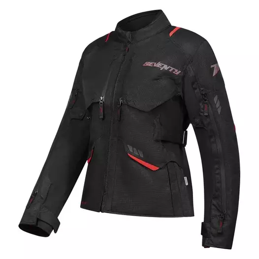 SEVENTY DEGREES SD-JT67 Tanami Tourenjacke Красно-черный (размер: 4xl)