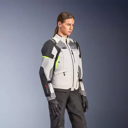 Alpinestars Stella Andes V4 Drystar мотокуртка Yellow Желтый