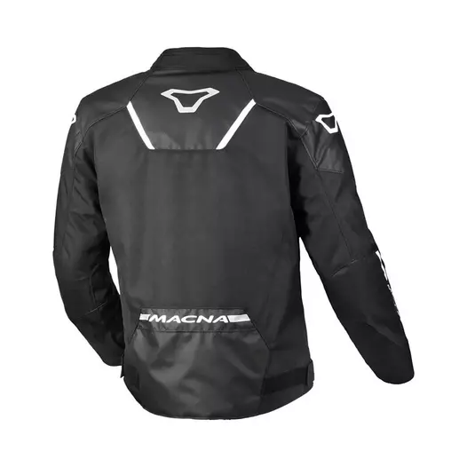 Macna Tazar 2.0 мотокуртка Black White Белый