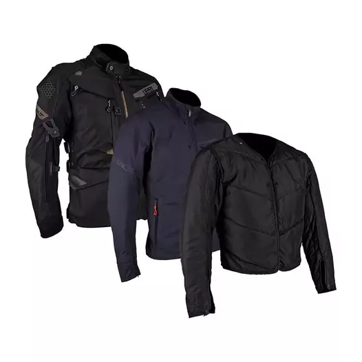 Leatt Adventure Multitour 7.5 мотокуртка Black Черный