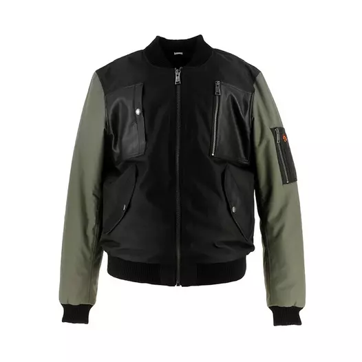 Helstons H-bomb мотокуртка Black Khaki Черный (размер: s)