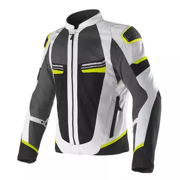 Clover Airjet 6 мотокуртка Grey Yellow Желтый