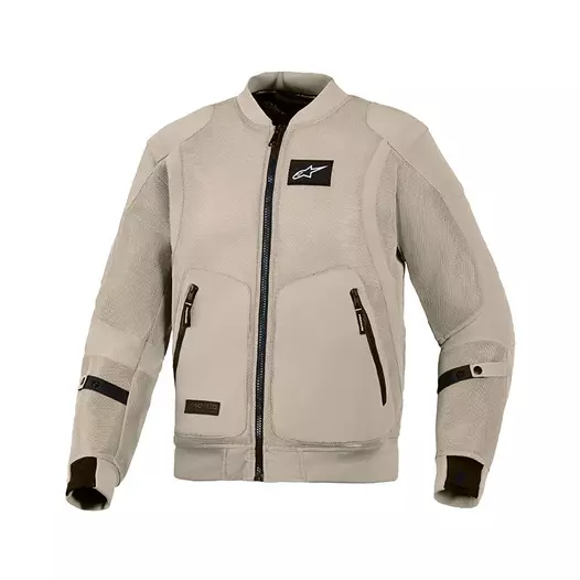 Alpinestars Flight Air мотокуртка Aluminium Бежевый (размер: s)