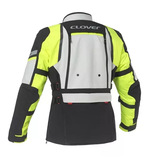 Clover Gts-5 Wp мотокуртка Grey Yellow Желтый