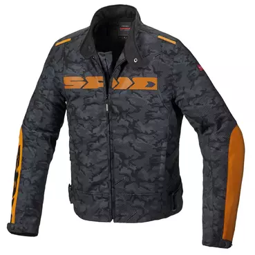Spidi Solar H2out мотокуртка Black Camouflage Оранжевый