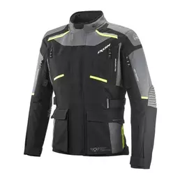 Ixon Midgard мотокуртка Black Grey Yellow Fluo Желтый