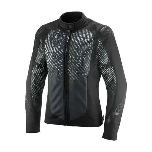 Ixon Artemis Lady мотокуртка Black White Белый (размер: xs)