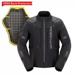 Spidi Frontier Pro H2out мотокуртка Black Черный