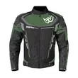 Berik 223318 мотокуртка Black Green Grey Зеленый (размер: 48)