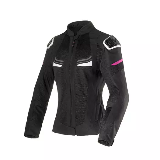 Clover Airjet 6 Lady мотокуртка Black Fuchsia Черный (размер: xs)