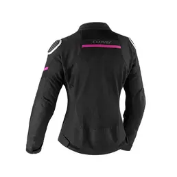 Clover Airjet 6 Lady мотокуртка Black Fuchsia Черный