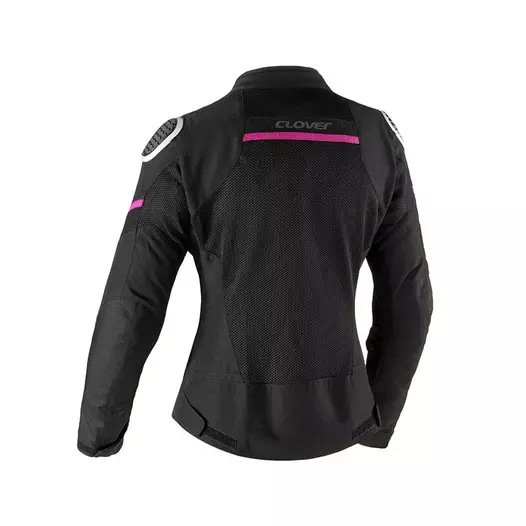 Clover Airjet 6 Lady мотокуртка Black Fuchsia Черный