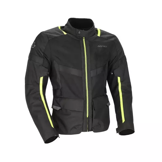 Acerbis Ramsey Vented Long мотокуртка Black Yellow Желтый (размер: s)