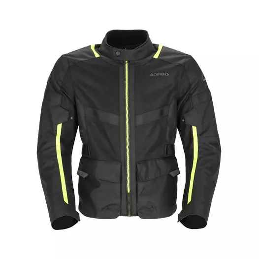 Acerbis Ramsey Vented Long мотокуртка Black Yellow Желтый