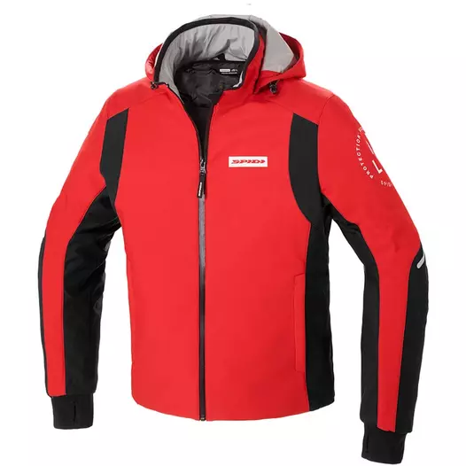 Spidi худи Armor H2out мотокуртка Red Красный (размер: s)