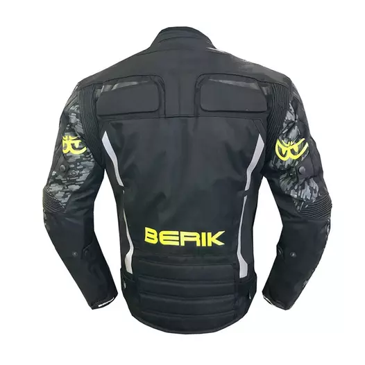 Berik Wp Camo 2 мотокуртка Yellow Fluo Желтый