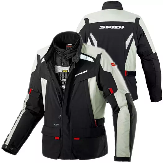 Spidi H2out Superhydro мотокуртка Серый (размер: m)