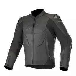 Alpinestars Caliber Leather мотокуртка Black Черный