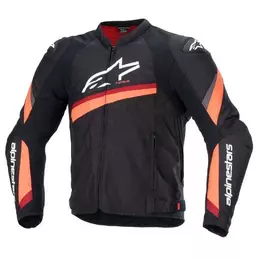 ALPINESTARS T-GP Plus R V4 jacke Black / Red Fluo (размер: s)