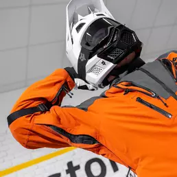 Fox Defend Gore-tex Adv мотокуртка Orange Оранжевый