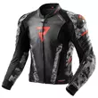 REBELHORN Veloce lederjacke Black / Grey / Fluor Red (размер: 180 - 182 cm/m male)