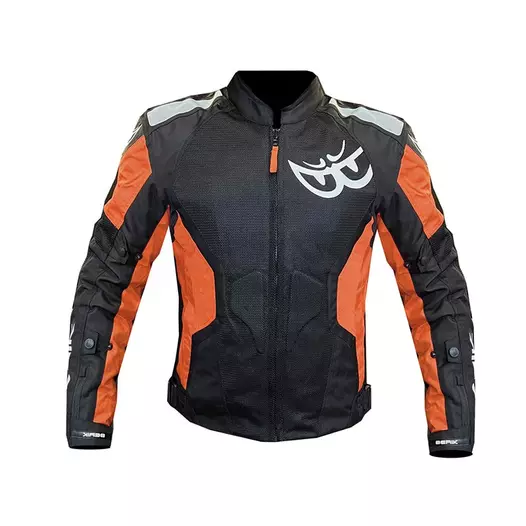 Berik Mesh Air мотокуртка Black Orange Оранжевый (размер: 48)