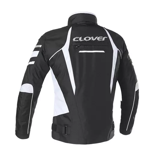 Clover Rainblade 2 Wp мотокуртка Black White Белый