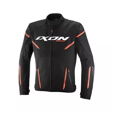 Ixon Striker 2 мотокуртка Black Orange Оранжевый