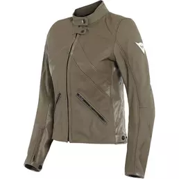 Dainese Santa Monica Lady Leather мотокуртка Brown Коричневый