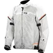 Ls2 Riva мотокуртка Light Grey Hv Orange Серый (размер: s)
